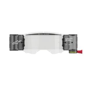 Σετ αντικατάστασης Alpinestars Roll-off Wide Vision για γυαλιά Vision 8/5/3 με καρφίτσες για αποσπώμενες μεμβράνες clear plexi