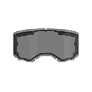 Πλεξιγκλάς για γυαλιά Alpinestars Vision 8/5/3 διπλό αντιθαμβωτικό καπνό