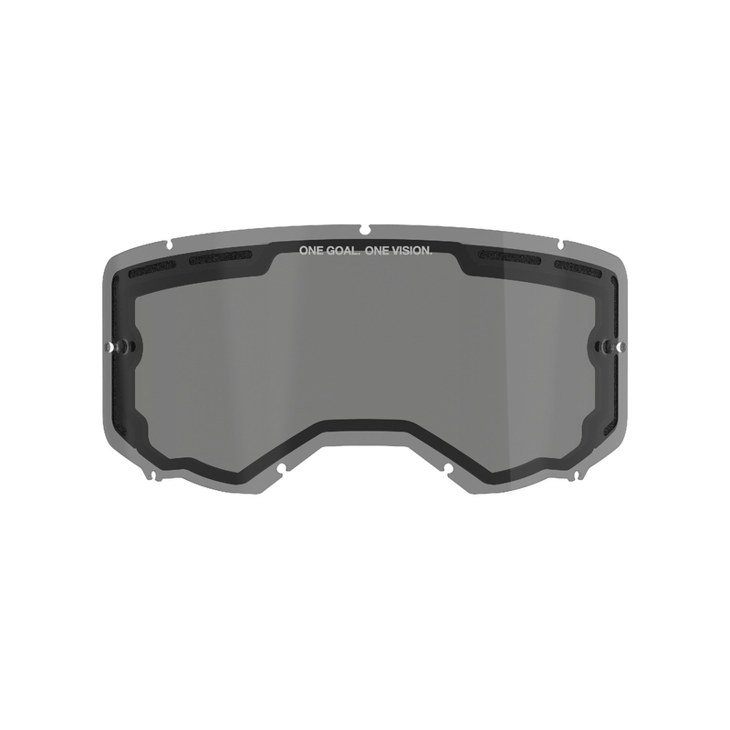 Πλεξιγκλάς για γυαλιά Alpinestars Vision 8/5/3 διπλό αντιθαμβωτικό καπνό