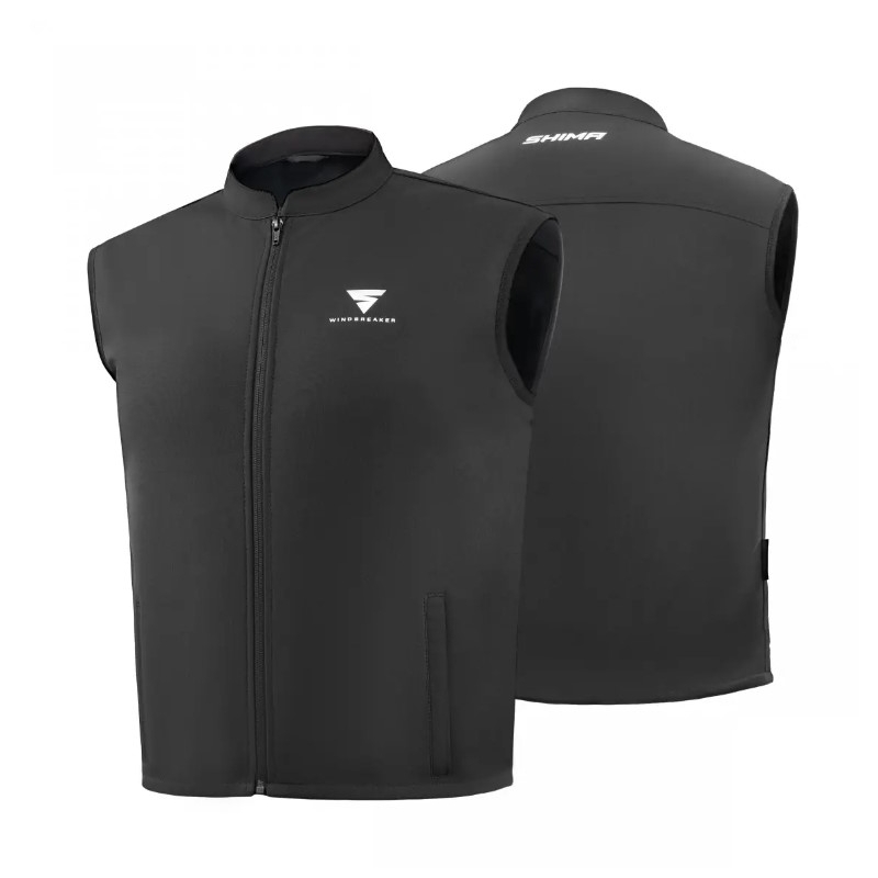 Softshell γιλέκο Shima Αντιανεμικό μαύρο