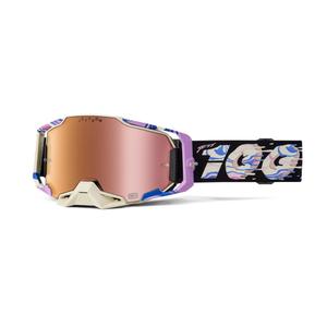 Σετ γυαλιών motocross 100% Armega 2 Le Donut 2 τεμάχια