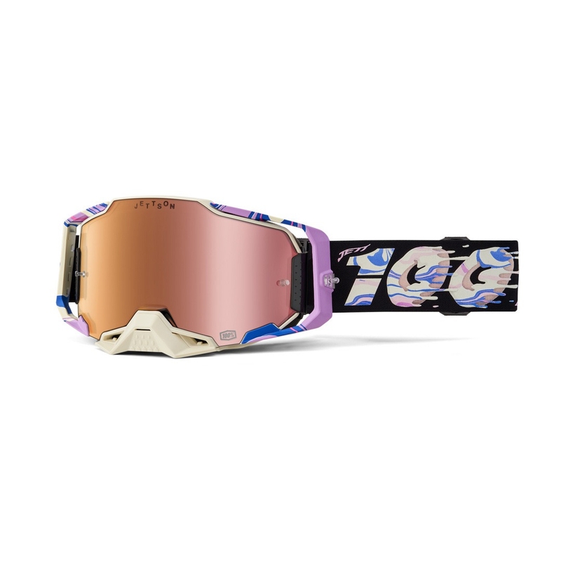 Σετ γυαλιών motocross 100% Armega 2 Le Donut 2 τεμάχια