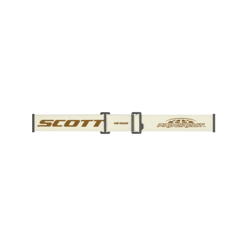 Γυαλιά motocross SCOTT Prospect PRO Circuit AMP μπεζ-καφέ με χρυσό plexi