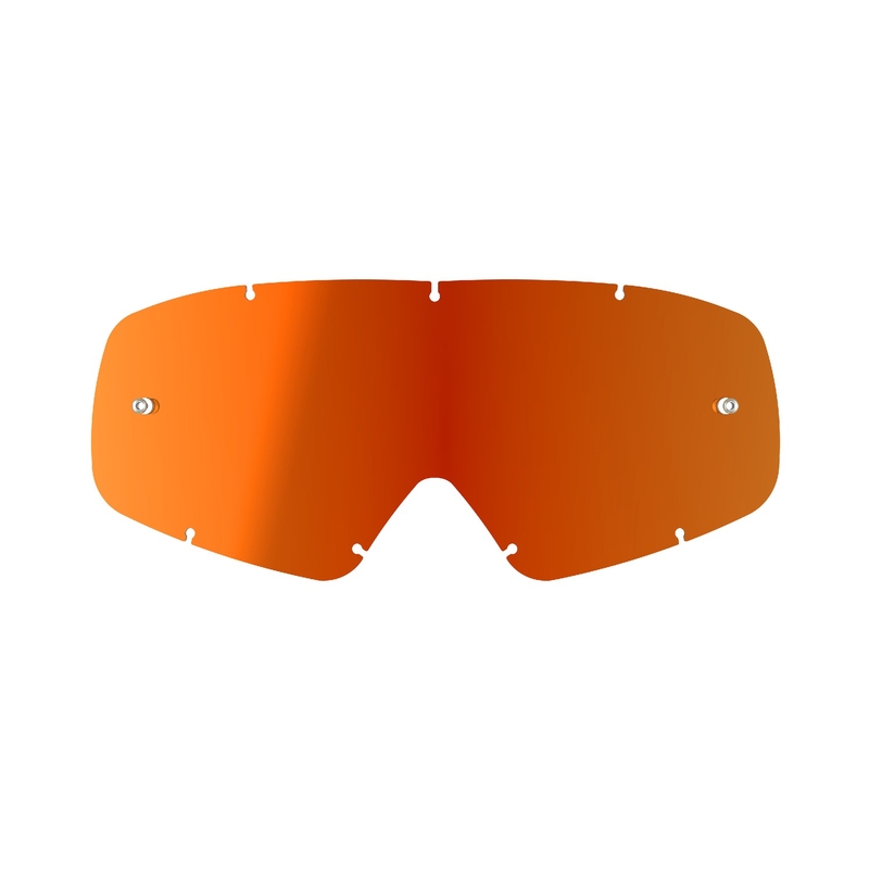 Alpinestars Vision Νεανικά παιδικά παιδικά γυαλιά plexi με καθρέφτη κόκκινο