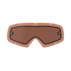 Alpinestars Vision Youth double antifog orange-brown-afterburn