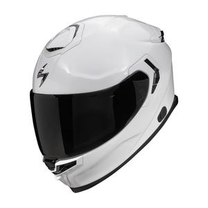 Ενσωματωμένο κράνος μοτοσικλέτας Scorpion EXO-GT SP Air SOLID pearl white