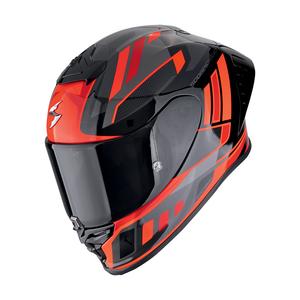 Ακέραιο κράνος μοτοσικλέτας Scorpion EXO-R1 EVO II AIR VITAL μαύρο-ασημί-κόκκινο