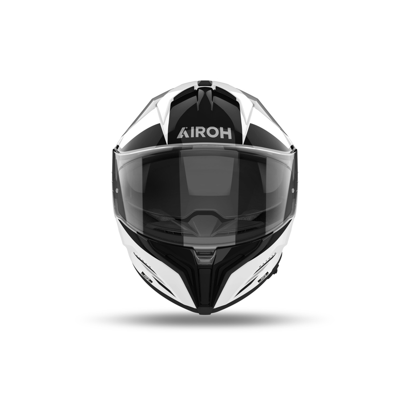 Ολοκληρωμένο κράνος μοτοσικλέτας Airoh MATRYX Thron λευκό