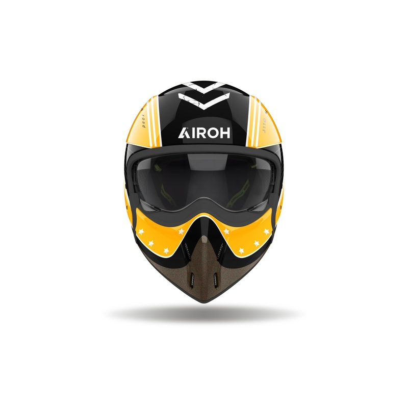 Airoh J110 Command Modular κράνος μοτοσικλέτας Gloss Yellow