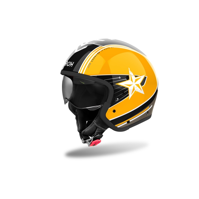 Airoh J110 Command Modular κράνος μοτοσικλέτας Gloss Yellow