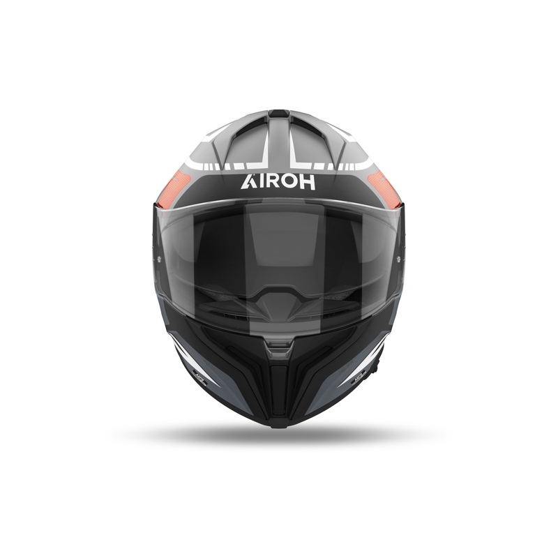 Ενσωματωμένο κράνος μοτοσικλέτας Airoh MATRYX Rider ματ κόκκινο