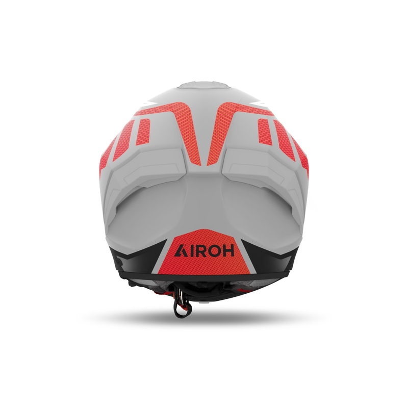 Ενσωματωμένο κράνος μοτοσικλέτας Airoh MATRYX Rider ματ κόκκινο