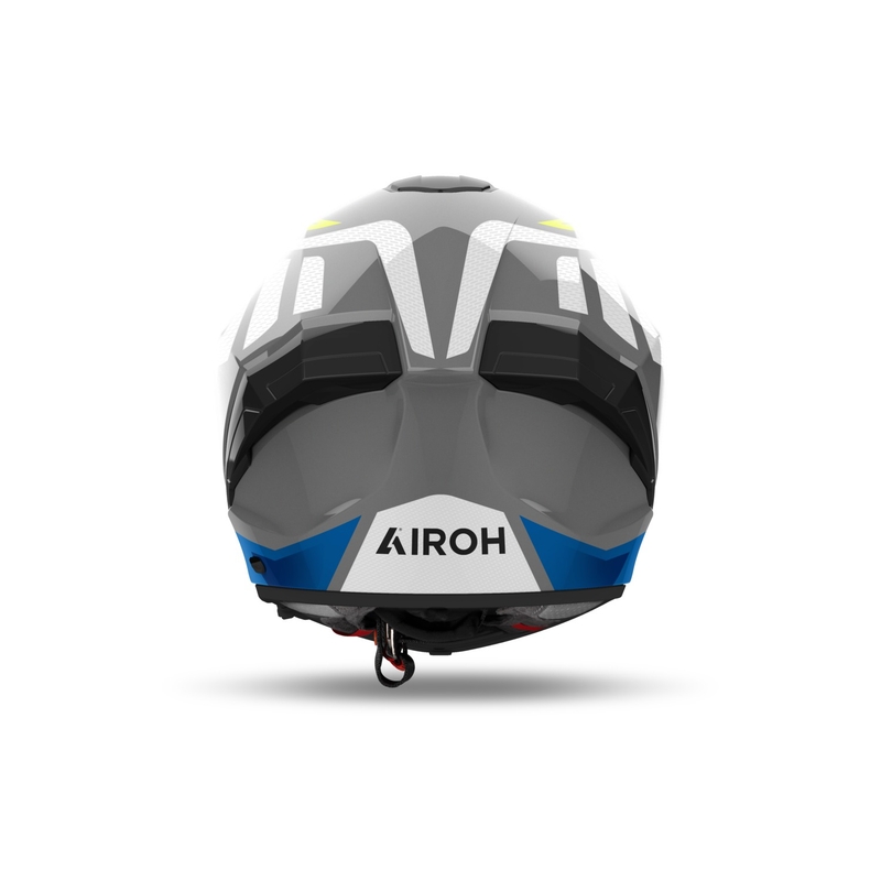 Ολοκληρωμένο κράνος μοτοσικλέτας Airoh MATRYX Rider γυαλιστερό μπλε