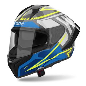Ολοκληρωμένο κράνος μοτοσικλέτας Airoh MATRYX Rider γυαλιστερό μπλε