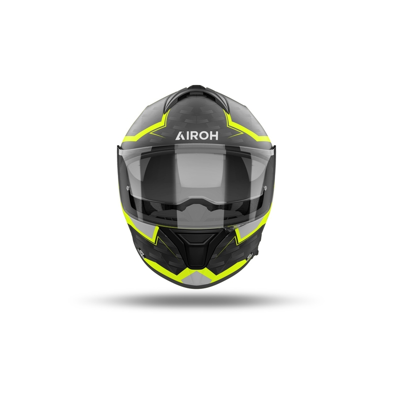 Ενσωματωμένο κράνος μοτοσικλέτας Airoh SPARK 2 Zenith ματ κίτρινο
