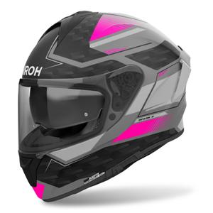 Ενσωματωμένο κράνος μοτοσικλέτας Airoh SPARK 2 Zenith ματ ροζ