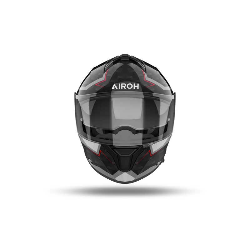 Ενσωματωμένο κράνος μοτοσικλέτας Airoh SPARK 2 Zenith γυαλιστερό κόκκινο