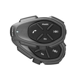 Bluetooth handsfree Interphone CellularLine TOUR HD Twin Pack 2 τεμάχια
