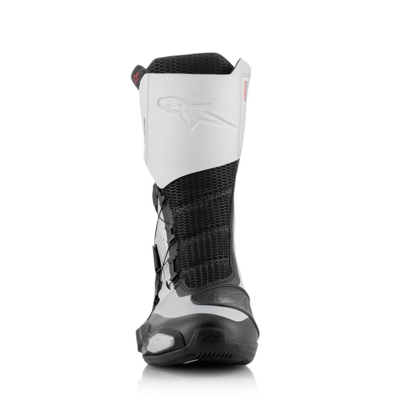 Alpinestars SP-X BOA μπότες μοτοσικλέτας μαύρες και ασημί