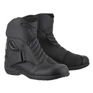 Alpinestars New Land Gore-Tex Μαύρες μπότες μοτοσικλέτας