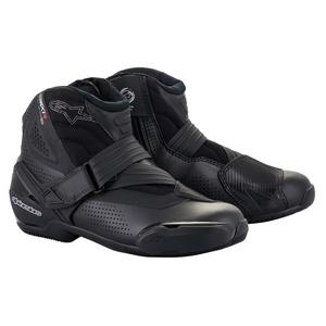 Alpinestars SMX-1 R Αεριζόμενες μπότες μοτοσικλέτας Μαύρο