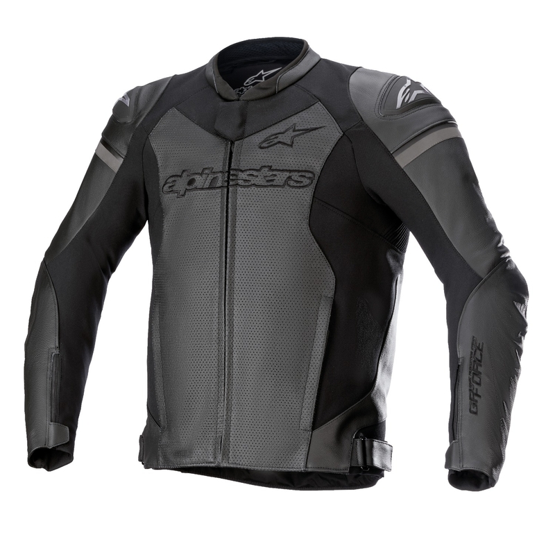 Alpinestars GP Force Airflow Μαύρο δερμάτινο μπουφάν μοτοσικλέτας