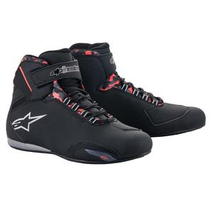 Alpinestars Sektor Αδιάβροχες μπότες μοτοσικλέτας Μαύρο-Κόκκινο-Γκρι-Καμo