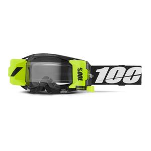 Γυαλιά motocross 100% ARmatic Forecast μαύρο με διαφανές plexi