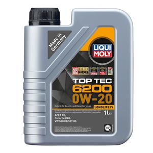 Συνθετικό λάδι κινητήρα LIQUI MOLY Top Tec 6200 0W-20 1 l
