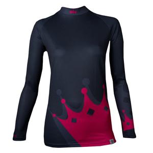 Γυναικείο θερμικό t-shirt nanosilver® Princess σκούρο γκρι