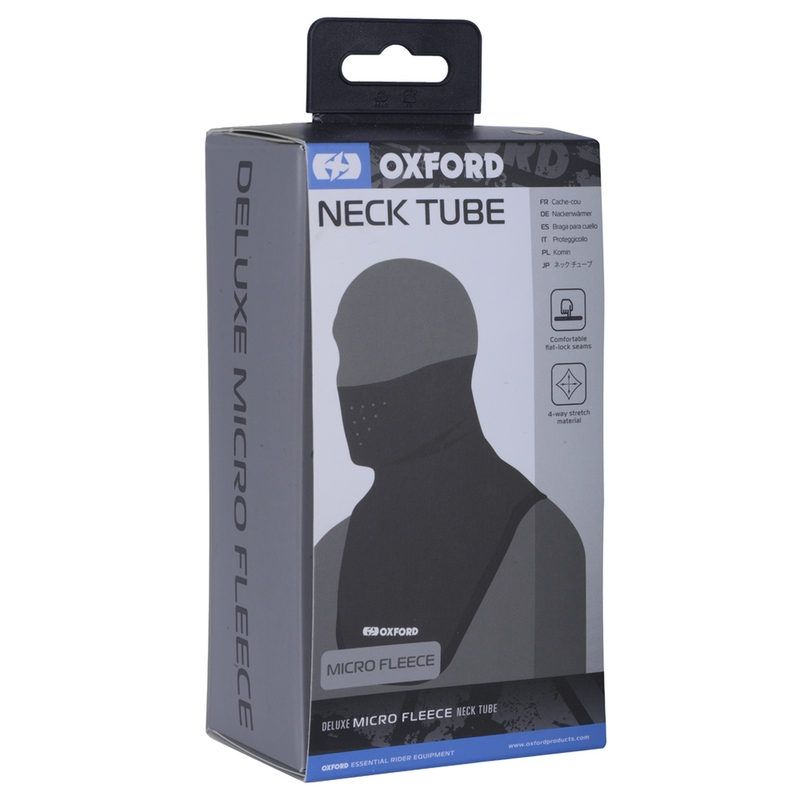 Oxford Deluxe Micro Fleece Neckwarmer Μαύρο