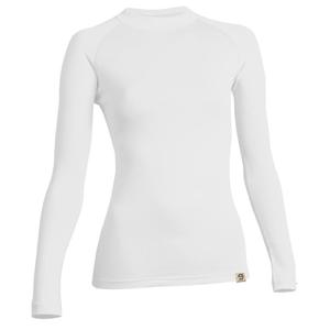 Γυναικείο θερμικό πουκάμισο nanosilver® Raglan λευκό - μακρύ μανίκι