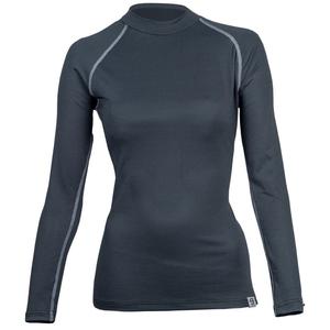 Γυναικείο θερμικό πουκάμισο nanosilver® Raglan ανθρακί γκρι - μακρυμάνικο