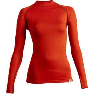 Γυναικείο θερμικό t-shirt nanosilver® MERINO κόκκινο τούβλο