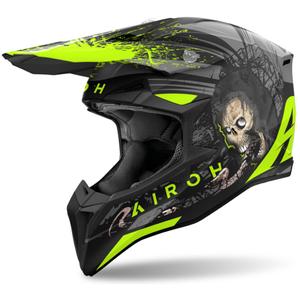 Κράνος Motocross Airoh Wraaap Darkness 2024 ματ