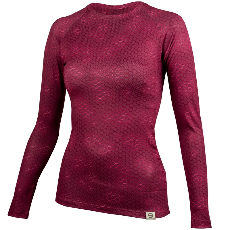 Γυναικείο θερμικό t-shirt nanosilver® Plastic σκούρο ροζ