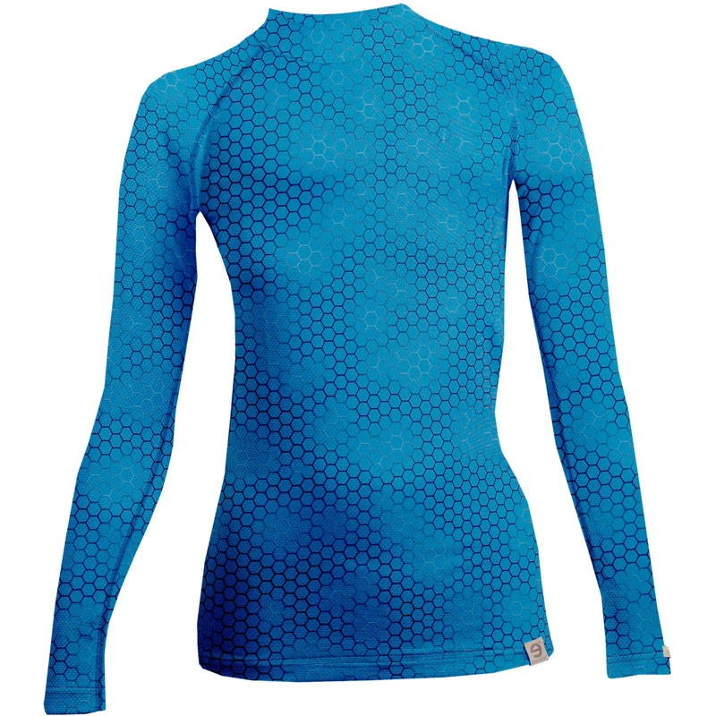 Γυναικείο θερμικό t-shirt nanosilver® Plastic γαλάζιο