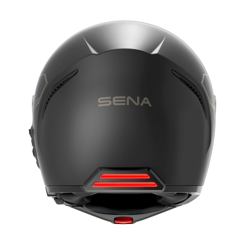 Κράνος μοτοσικλέτας SENA με ακουστικά Mesh Impulse μαύρο ματ