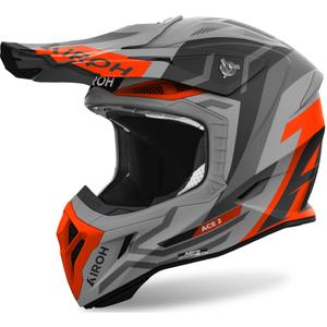 Κράνος Motocross Airoh Aviator Ace 2 Ground 2024 ματ πορτοκαλί