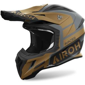 Κράνος Motocross Airoh Aviator Ace 2 Sake 2024 χρυσό ματ