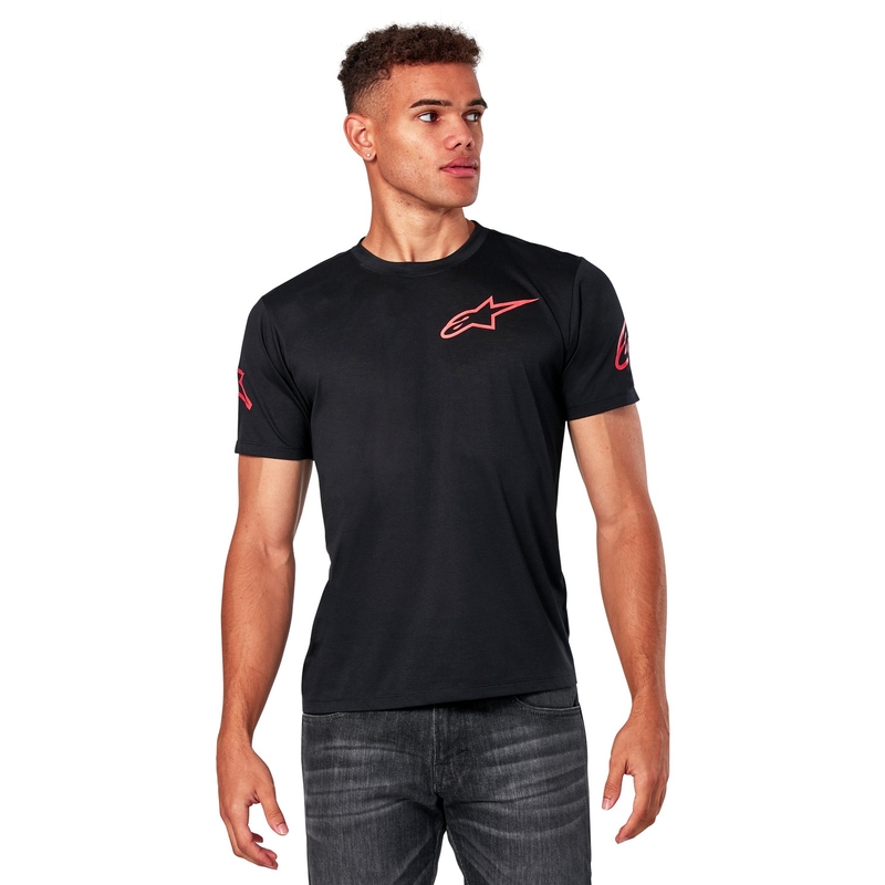 T-shirt Alpinestars Shouldered Performance μαύρο