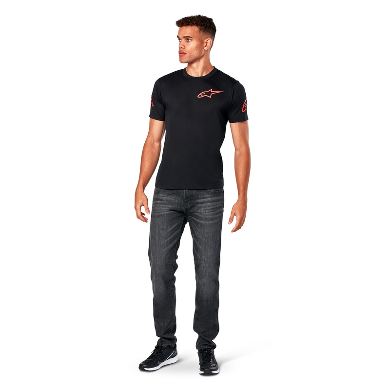 T-shirt Alpinestars Shouldered Performance μαύρο