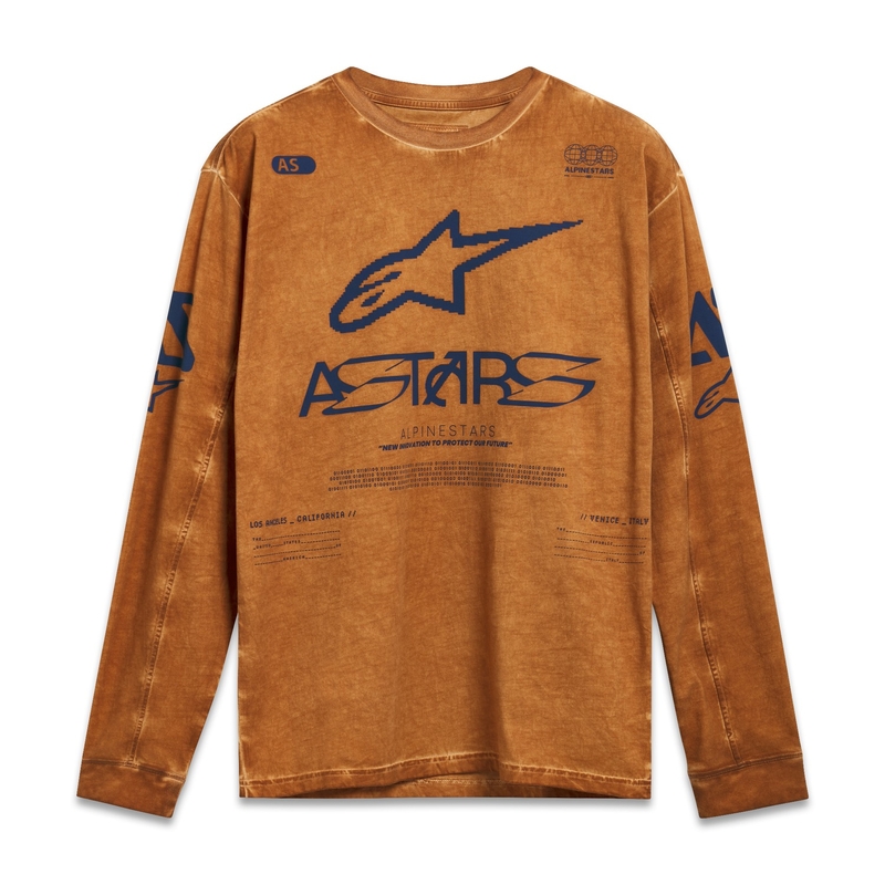 Alpinestars Nook Πλεκτό μακρυμάνικο μπλουζάκι κόκκινο