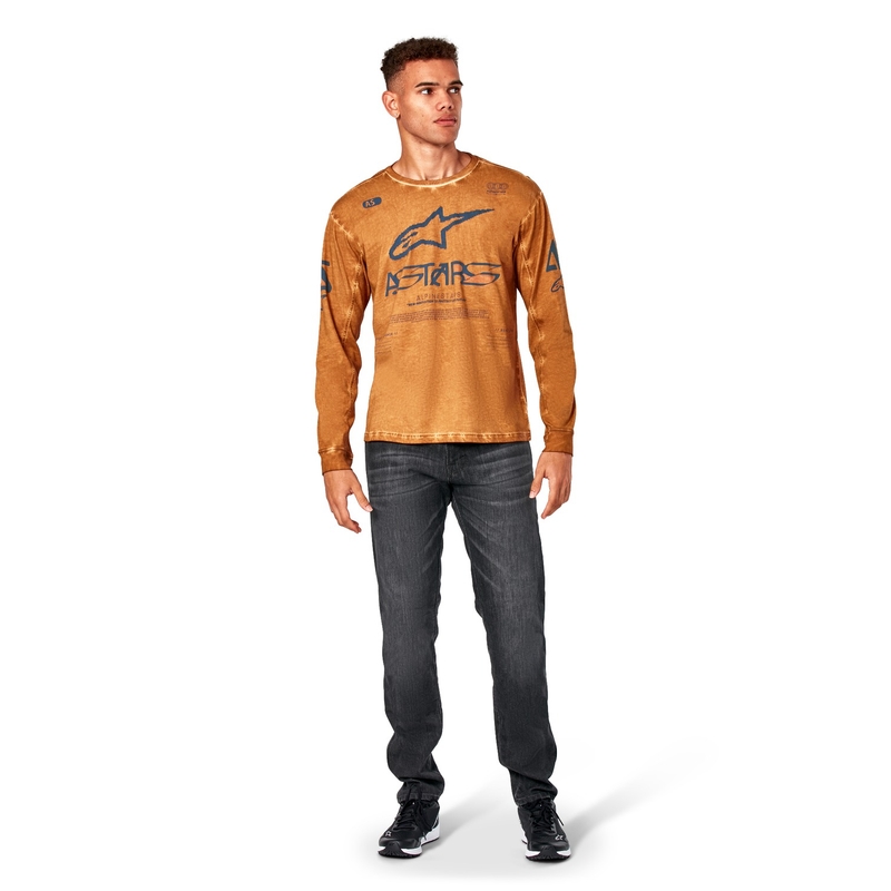 Alpinestars Nook Πλεκτό μακρυμάνικο μπλουζάκι κόκκινο
