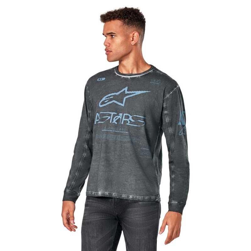 Alpinestars Nook Πλεκτό μακρυμάνικο μπλουζάκι σκούρο γκρι