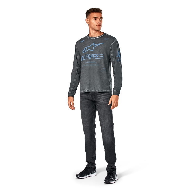 Alpinestars Nook Πλεκτό μακρυμάνικο μπλουζάκι σκούρο γκρι