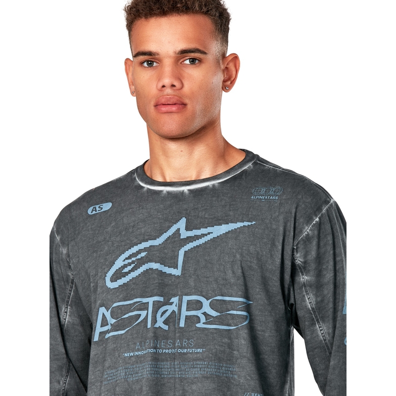 Alpinestars Nook Πλεκτό μακρυμάνικο μπλουζάκι σκούρο γκρι