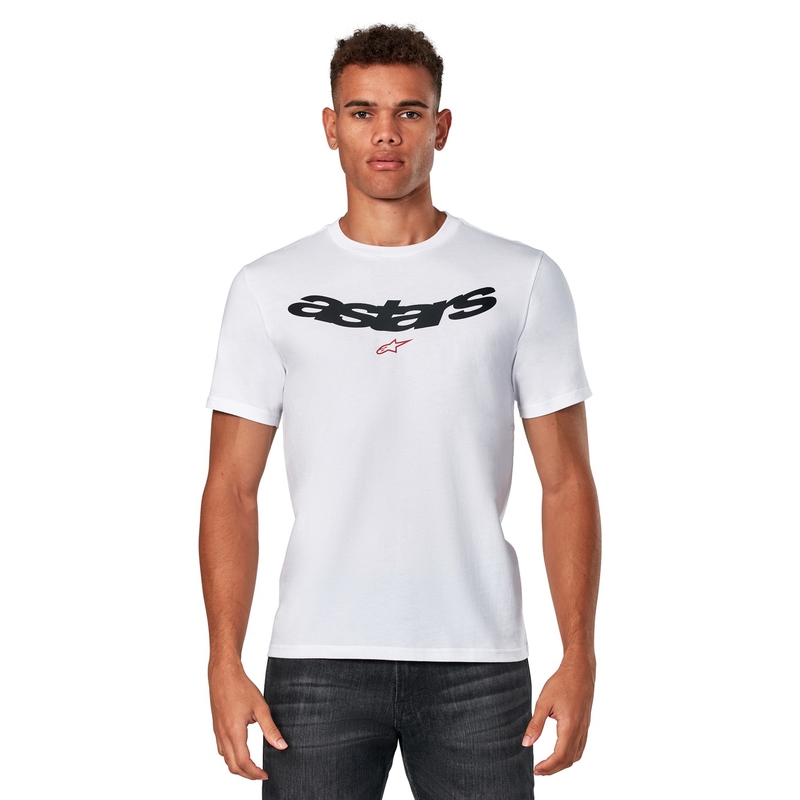 T-shirt Alpinestars Elliptic CSF λευκό
