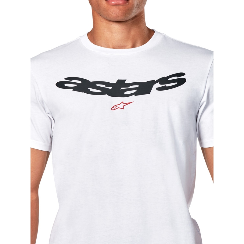 T-shirt Alpinestars Elliptic CSF λευκό