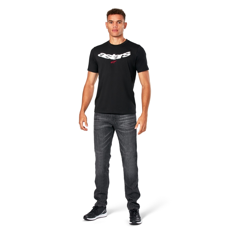 T-shirt Alpinestars Elliptic CSF μαύρο
